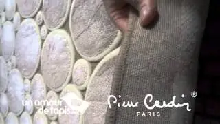 Tapis BIANCO 1 marron marque Pierre Cardin - sur unamourdetapis