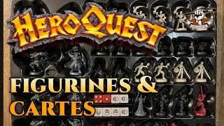 HeroQuest 2021 : les figurines et les cartes, comparées à celles de l'édition originale