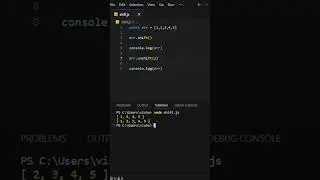 Javascript array shift and unshift methods in 2023