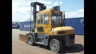 Вилочный погрузчик TCM FD60, дизель, боковой захват