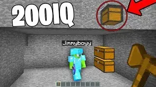 i was catching HACKERS & caught 200IQ xray hacker on my Minecraft server!