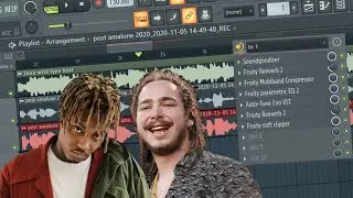 Juice WRLD X Post Malone Type Vocal Rap Effects Settings in FL Studio 🎤 (Free Presets)