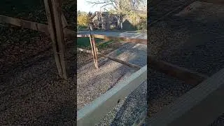 pt2 | Cheap Halloween Cemetery Fencing DIY Project #salvagedwood #halloween #diyhalloween #yardhaunt