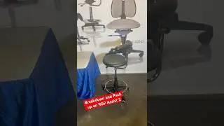 Disassembly & Packaging of Saddle Assistant Stool 2025 backless