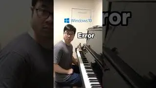 Звуки компьютера Windows на фортепиано
