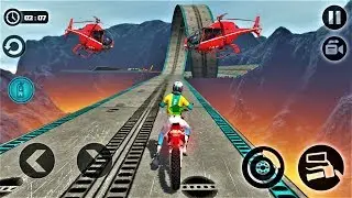Impossible Moto Bike Tracks 3D 2018-Best Android Gameplay HD #18