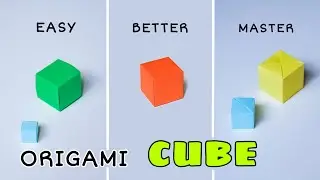 🎲 All Paper Cube - Easy, Better and Master | HOW TO MAKE ORIGAMI CUBE STEP BY STEP TUTORIAL