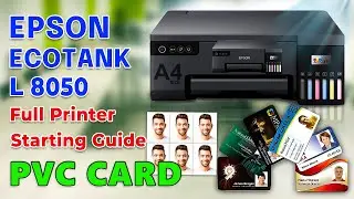 Печать Master ID-карты на принтере Epson L8050: простое пошаговое руководство