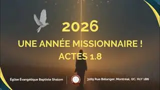 Chant de l'assembl&eacute;e | Se pou p&ograve;v la di mwen rich/ Ozana pou Anyo imole | 25 janvier 2026
