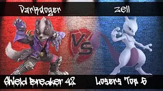 Darkdoger (Wolf) Vs. zell (Mewtwo) - Shield Breaker 42