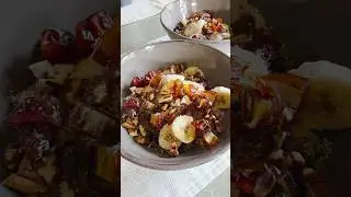 Seasonal Eating 🍂 Healthy Chocolate #Oatmeal 🍫 #recipe