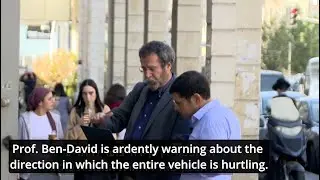 Channel 13 news feature (Eng subtitles): Prof. Dan Ben-David and Matan Hodorov in Bnei Brak