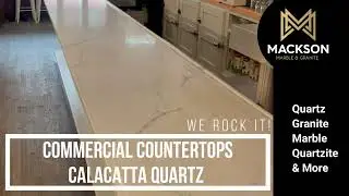 Commercial bar top quartz countertops Montauk NY - Mackson Marble
