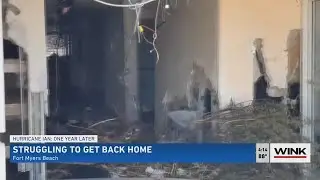 Fort Myers Beach condo owners struggle to return to units 1 year after Hurricane Ian