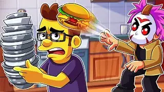 Мы сыграли в самую стрессовую игру про еду! | Foodslingers