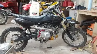 Crf70 vs baja 110