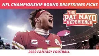 2020 Fantasy Football Rankings &mdash; NFL Championship Round Round DraftKings Picks, Sleepers
