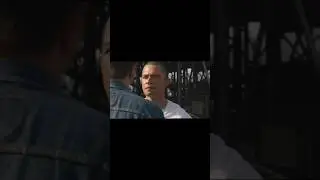 Dominic Toretto fighting with that guy who killed his father