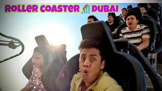 Dubai Motiongate🎢 Full Vlog , ￼😳!! Itna khatrnak rollercoaster bapre 😳!! Dubai Riverland full vlog,
