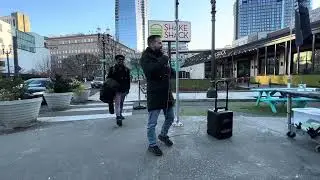 ATHEIST turned Christian! Portland Oregon street preaching!