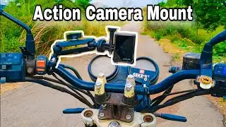 MOTOWOLF GoPro Handlebar Mount GoPro Accessories Motorcycle Action Camera Holder Unboxing and Review