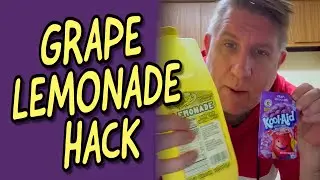 Grape lemonade SUMMER drink hack&hellip;Balls?!?