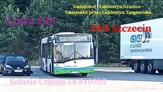 [*]Linia 226 Szczecin Gumieńce-Lubieszyn Granica-Gumieńce przez Lubieszyn Targowisko SU18III #10705