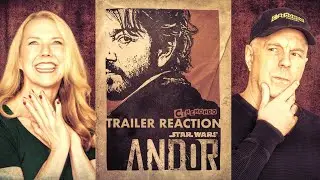 Andor Trailer Reaction! Star Wars Rogue One  Disney + Series!