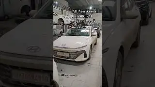 &bull;2nd Service New Verna&bull; | 10000km service | &bull;New Verna&bull; 2023 | Major Service #hyundai #verna #shorts
