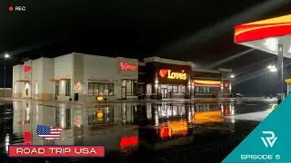RonsWorld 2022 Road Trip USA - Overnight  @ Loves In Dayton, Ohio - Ep 5 🚙