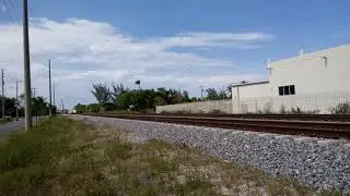 [FHD]  BLF 706 #104 BRIGHTLINE BRIGHT BLUE (SCB-40) SIEMENS CHARGERS  @ 3:50 PM 6/1/2019