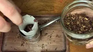 First Foray into Pressing Tobacco