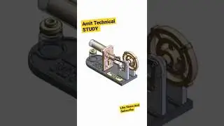 Engine Turbine Motors Animation, Engine Turbine Animation | Mechanism, Theory of Machine, Animation