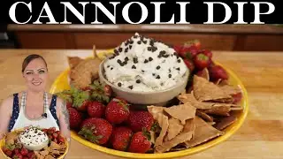 How to make the EASIEST & QUICKEST Dessert! | Cannoli Dip