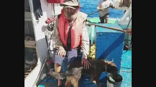 Sailor and his dog rescued after three months adrift at sea