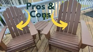 How Do the Polywood Vineyard Adirondack Chairs Hold UP? Curveback?