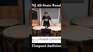 NJ All-State Timpani Audition Study