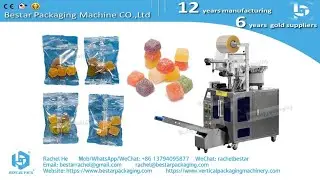 Gummy candy packing machine single counting bowl Euro slot punching