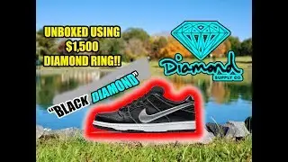 *REVIEW* Diamond Supply Co x Nike SB Dunk Low 