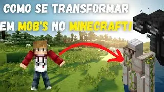 Mod de se Transformar em Qualquer Mob no Minecraft Java - Mod Morph