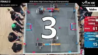 2026 Idaho Regionals : Division 1 - Final #1-2 - 9776D & 5689B vs 11777S & 5689E - Auton + Driver