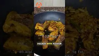 High Protein Low Calorie Fish Fry For Muscle Preservation #fatloss | Bangladeshi Striped Bass Bhaji