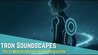 Tron Inspired Devotional Soundscape | Sci-Fi Meditation for Faith & Reflection | The Chosen & Beyond