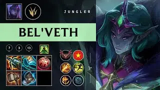 Bel'Veth Jungle vs Qiyana - VN Grandmaster Patch 26.01