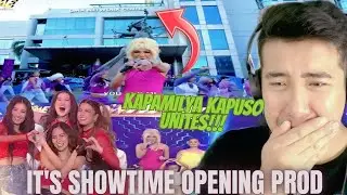 [REACTION] OPENING PROD OF IT'S SHOWTIME | KAPAMILYA KAPUSO UNITES | JULY 01 2023