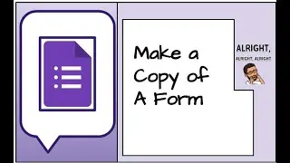 How to make a copy of a Google form