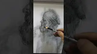 Figure  Drawing Demonstration #drawing #figuredrawing #portraitpainting