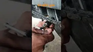 motorcycle chain cutting karne ka tools #Yamaha #FZ #chain #tools