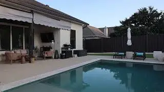 Real Estate Photography San Antonio TX | Serene Pool & Back Porch | Extra Mile Real Estate Media