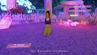 Yoga session - easy & medium seated poses 🌸